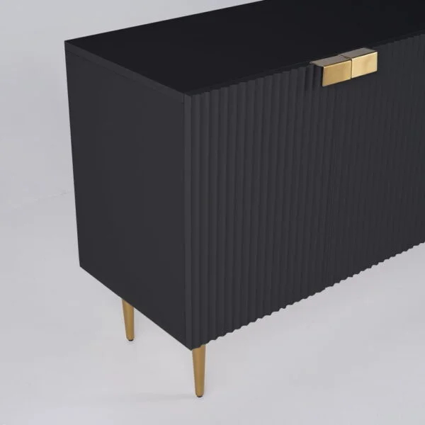 طاولة بوفيه خشب بتصميم انيق