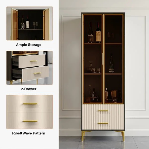 بوفيه انيق لغرفة المعيشة