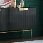 طاولة بوفيه خشب بتصميم انيق