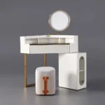 طاولة تسريحة بزاوية