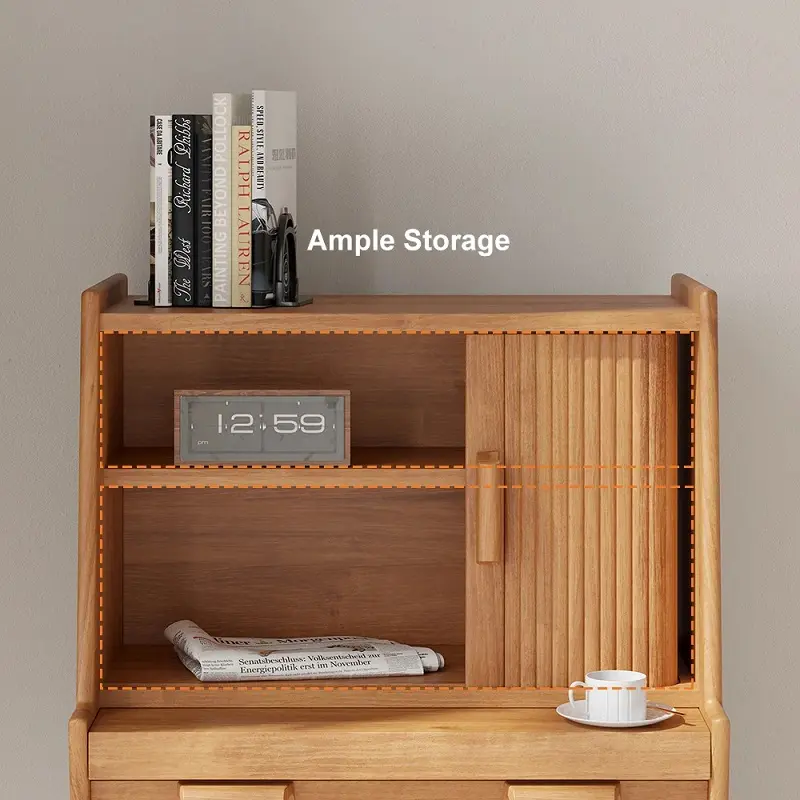 تسريحة غرفة نوم بتصميم عصري مع وحدة تخزين