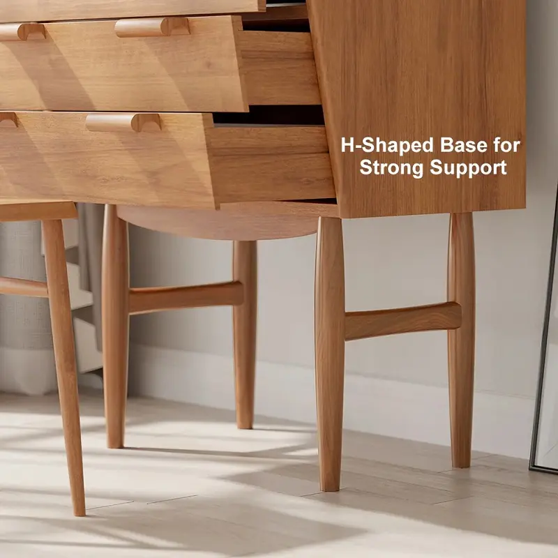 تسريحة غرفة نوم بتصميم عصري مع وحدة تخزين