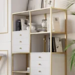 خزانة ارفف هندسية للتخزين