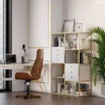 خزانة ارفف هندسية للتخزين