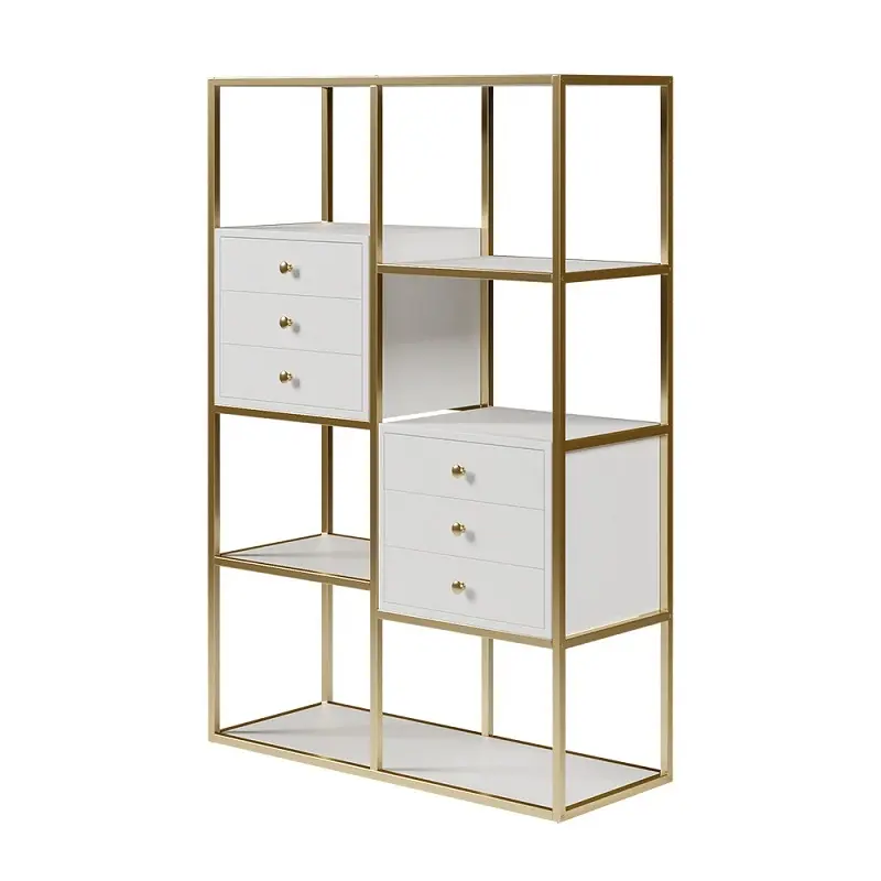 خزانة ارفف هندسية للتخزين