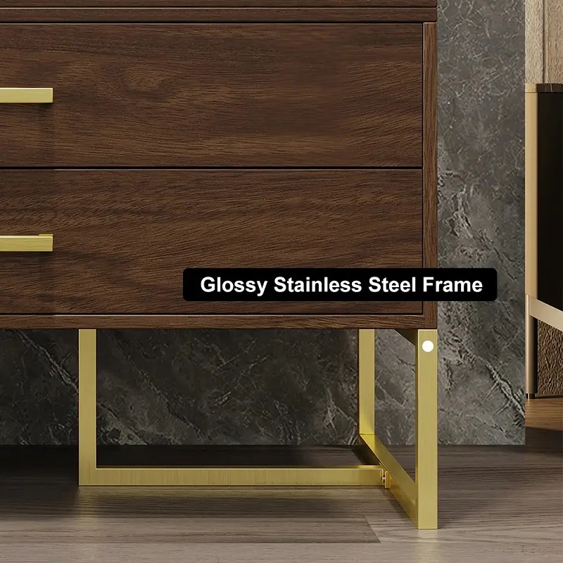 خزانة ملابس  مع أدراج بتصميم عصري