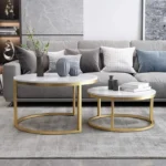 طاولات قهوة مستديرة عصرية