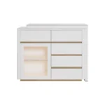 طاولة بار قابلة للتمديد مع سطح رخام