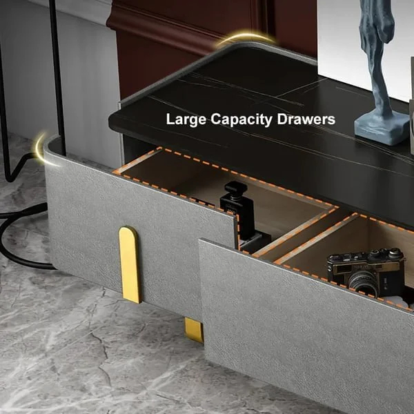 طاولة تلفاز مودرن بتصميم بسيط