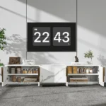 ⁦طاولة تلفاز بأبواب تخزين⁩ - الصورة ⁦7⁩