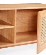 طاولة تلفاز خشب بتصميم عتيق