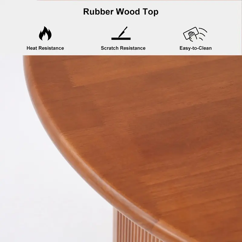 طاولة طعام بتصميم مميز مع مساحة تخزين