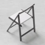 طاولة طعام عصرية قابل للطي مع كراسي