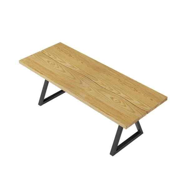 طاولة طعام خشب بطراز اسكندافي