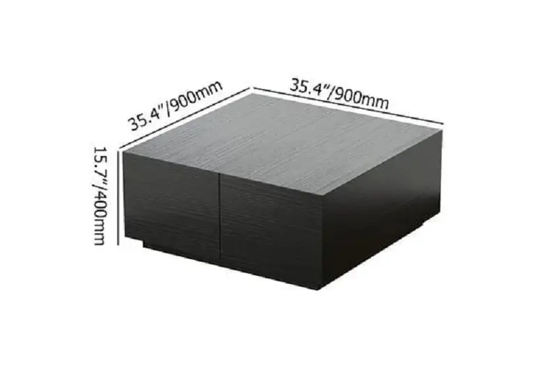 طاولة قهوة مربعة بطراز انيق