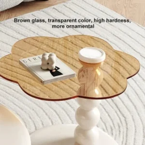 طاولات قهوة دائرية متداخلة بتصميم انيق