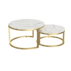 طاولات قهوة مستديرة عصرية