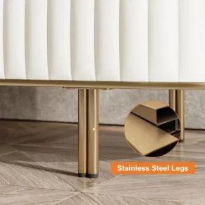 طاولة قهوة مستطيلة مع ادراج تخزين