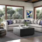 طاولة قهوة مربعة بطراز انيق