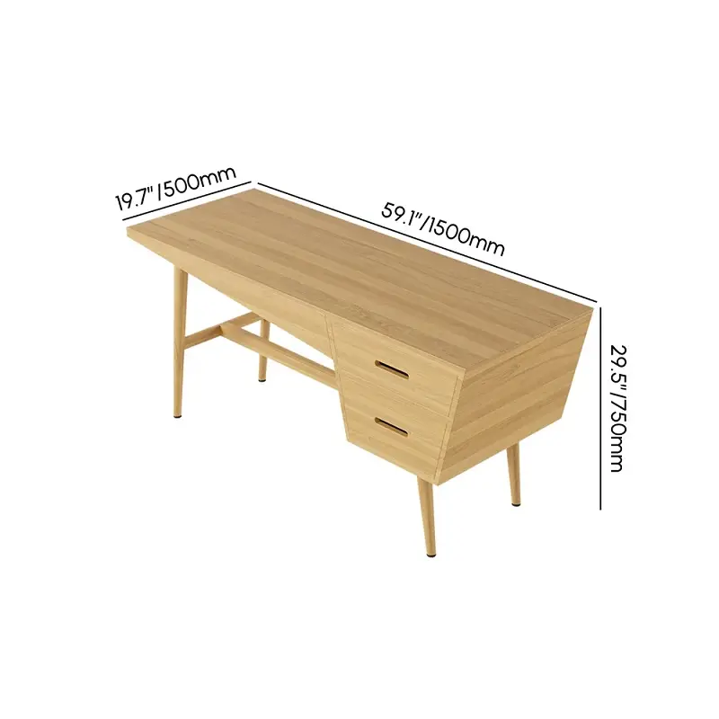 طاولة مكتب خشبي بتصميم عصري