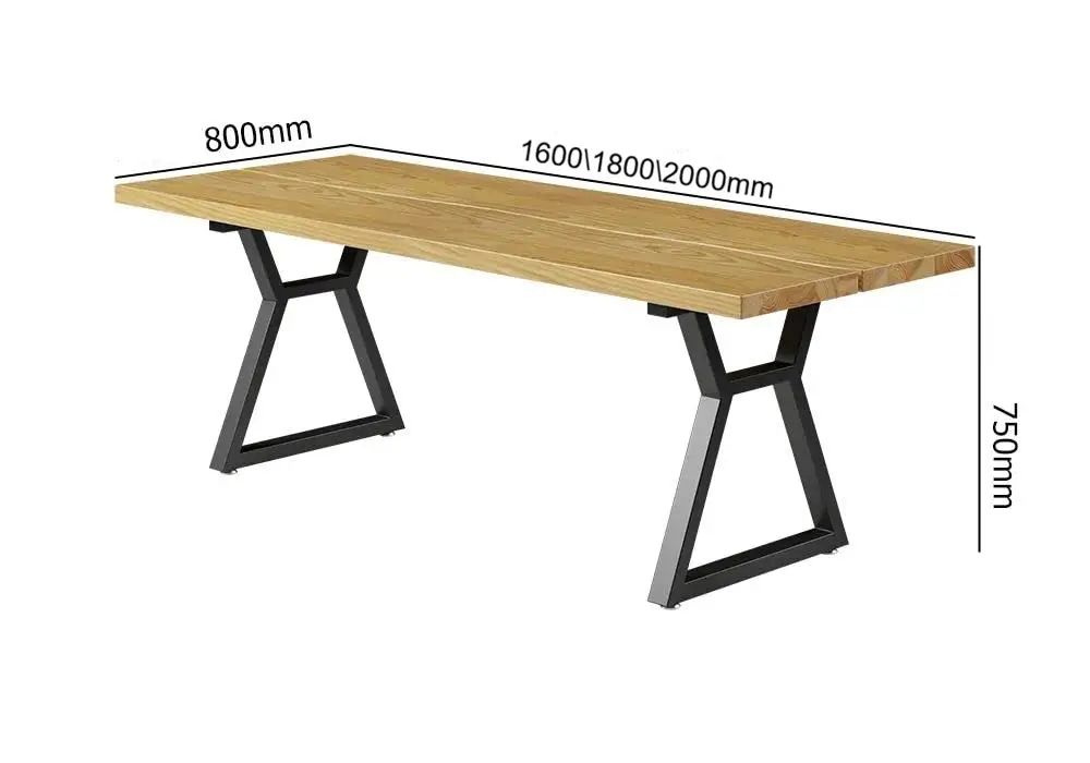 طاولة طعام خشب بطراز اسكندافي