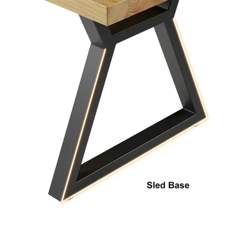 طاولة طعام خشب بطراز اسكندافي