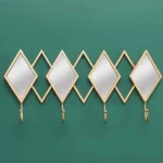 علاقة ملابس فاخرة مثبتة على الحائط للمداخل