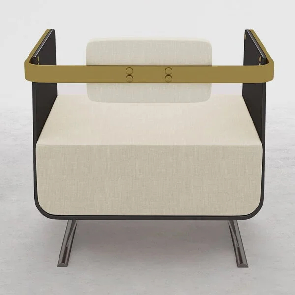 كرسي مفرد بتصميم مودرن لغرفة المعيشة