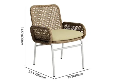 كرسي مفرد للجلسات الخارجية