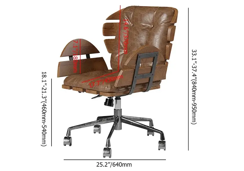 كرسي مكتب مريح دوار بتصميم فريد ومميز