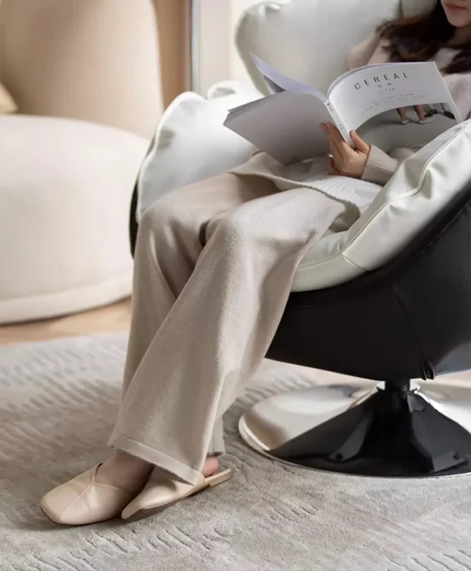 كرسي استرخاء دوار بتصميم مريح وفاخر