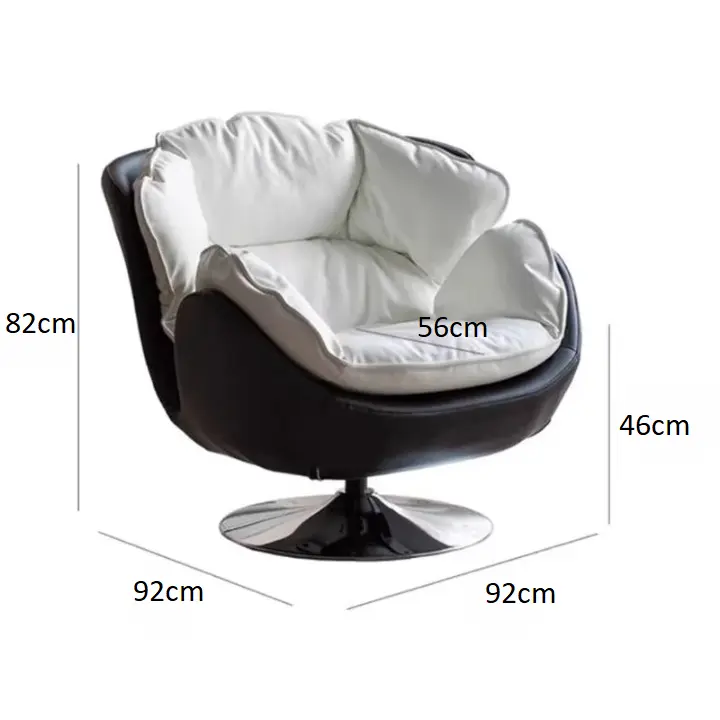 كرسي استرخاء دوار بتصميم مريح وفاخر