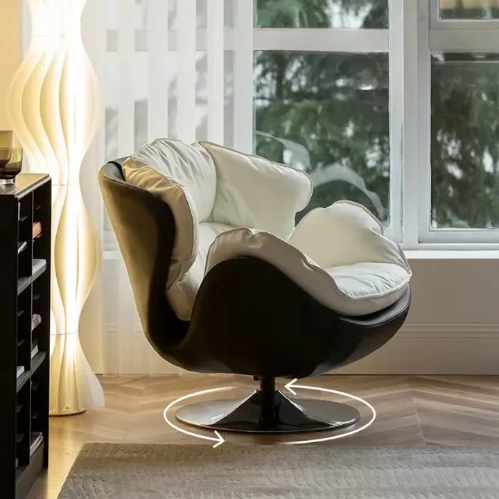 كرسي استرخاء دوار بتصميم مريح وفاخر