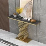 طاولة كونسول مع سطح رخامي