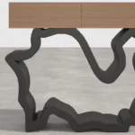 طاولة كونسول مودرن مع أدراج