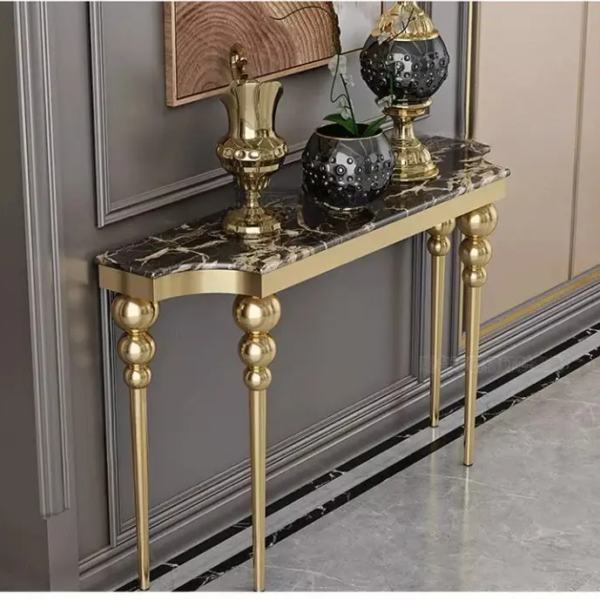 كونسول رخام فاخر لغرفة المعيشة