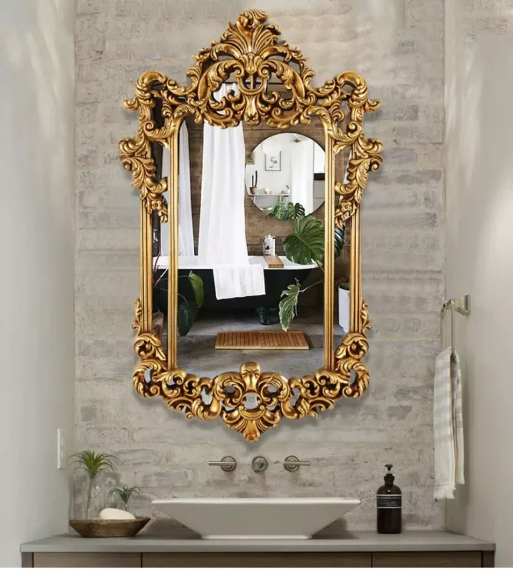مرايا جدارية فخمة بتصميم ملكي