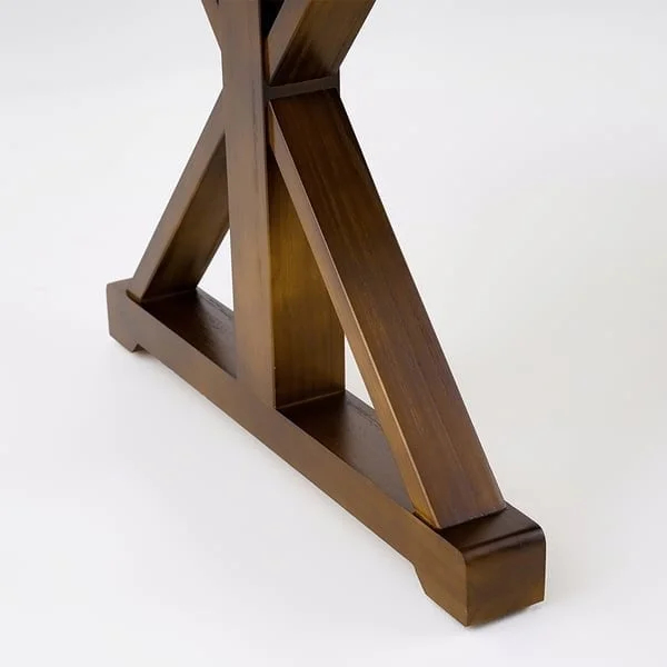 طاولة مكتب خشبي من تصميم ريفي