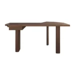 طاولة مكتب بطراز اسكندافي على شكل حرف ال