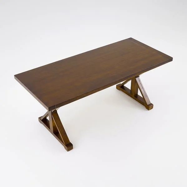 طاولة مكتب خشبي من تصميم ريفي