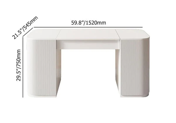 طاولة مكتب مع سطح متحرك