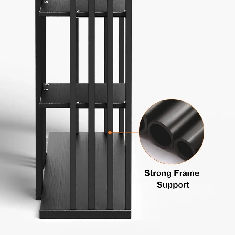 مكتبة تخزين بإطار معدني