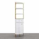 مكتبة زاوية بتصميم عصري