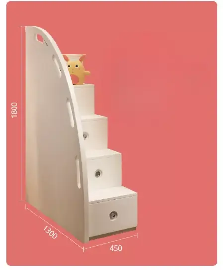 سرير نوم بدورين للفتيات بتصميم مميز