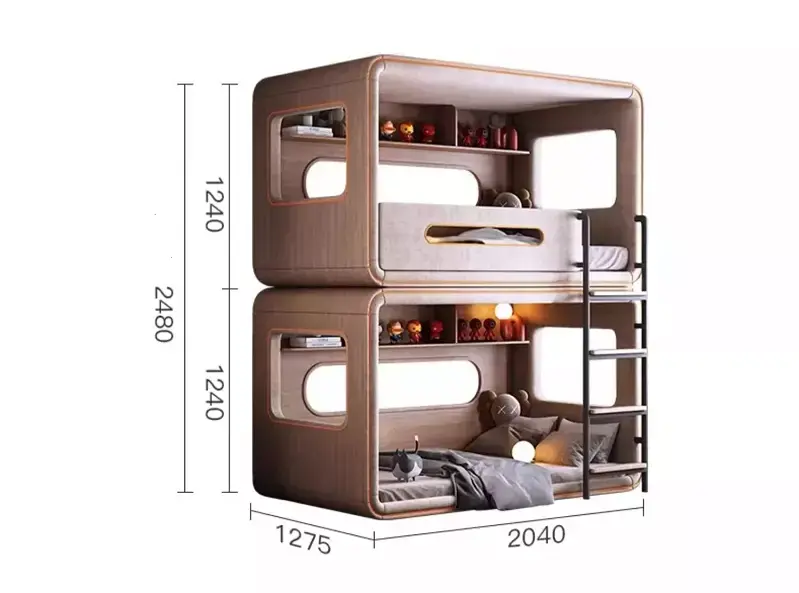 سرير نوم اطفال بدورين فاخر
