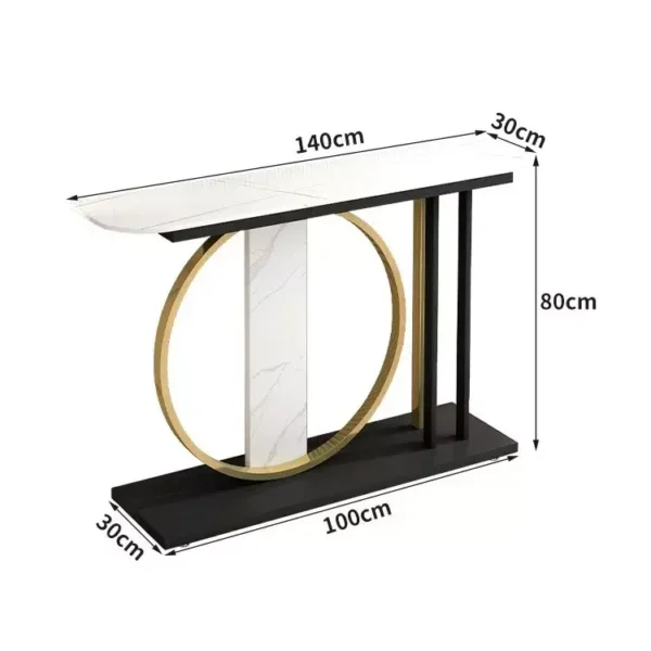 8 7 طاولة كونسول مودرن انيق لغرفة المعيشة