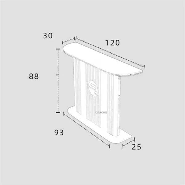 كونسول مودرن فاخر لغرفة المعيشة