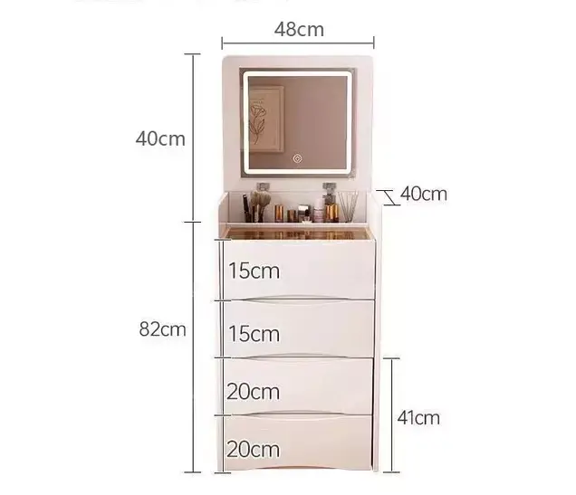 تسريحة غرفة نوم متعددة الوظائف