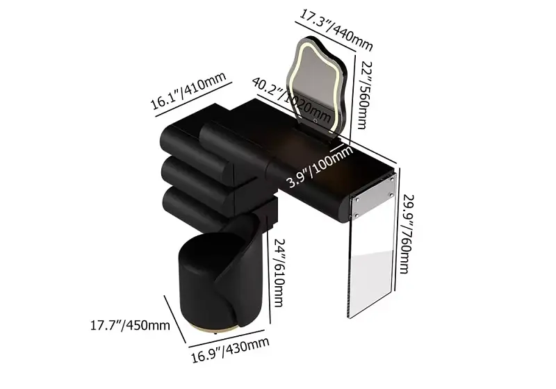 تسريحة غرفة نوم بتصميم مودرن فاخر