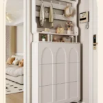 خزانة أحذية مع علاقة ملابس بتصميم مودرن